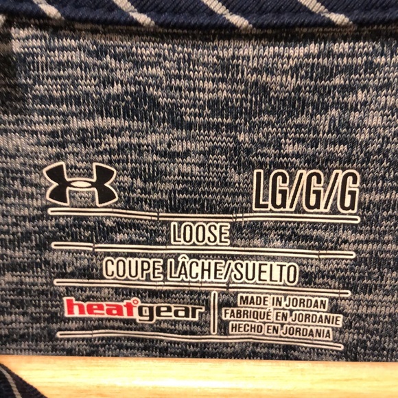 Men’s Under Armour Heatgear Polo size Large - Picture 2 of 3